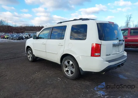 2012 Honda Pilot Ex-L from USA, damaged, VIN 5FNYF4H66CB035701